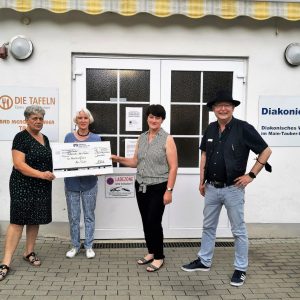 Spende für die Diakonie-Tafeln