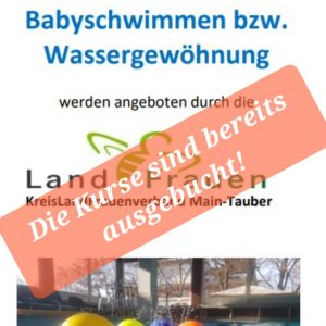 KLF: Babyschwimmen ist ausgebucht!